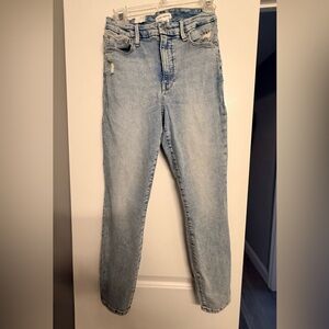 NWT Good American Good Waist Skinny Cropped Jeans size 8